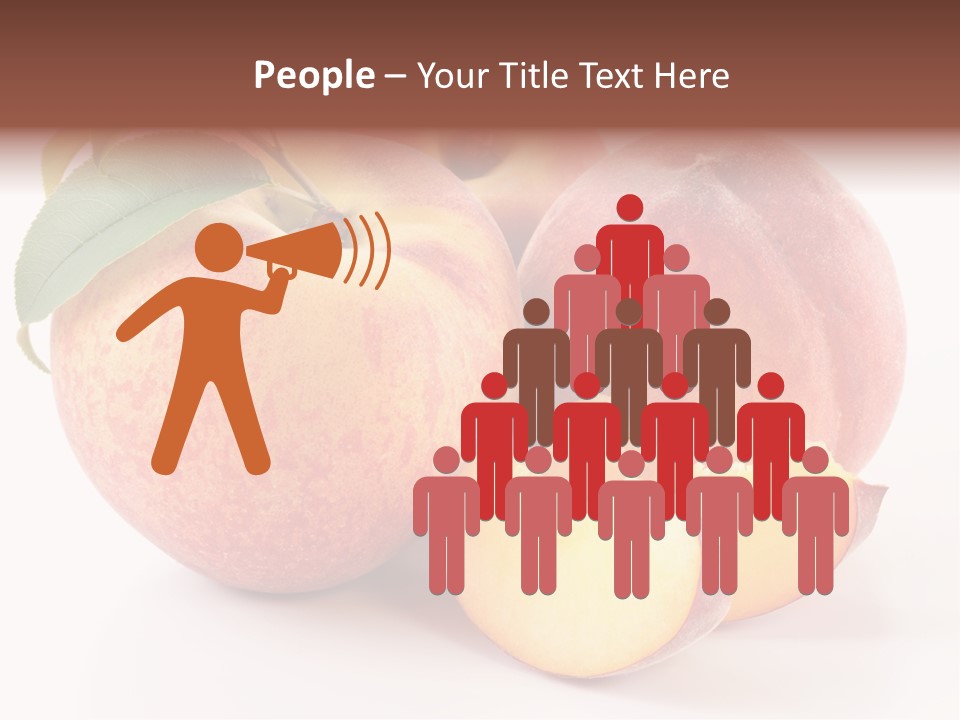 Close Up Fruit Juicy PowerPoint Template