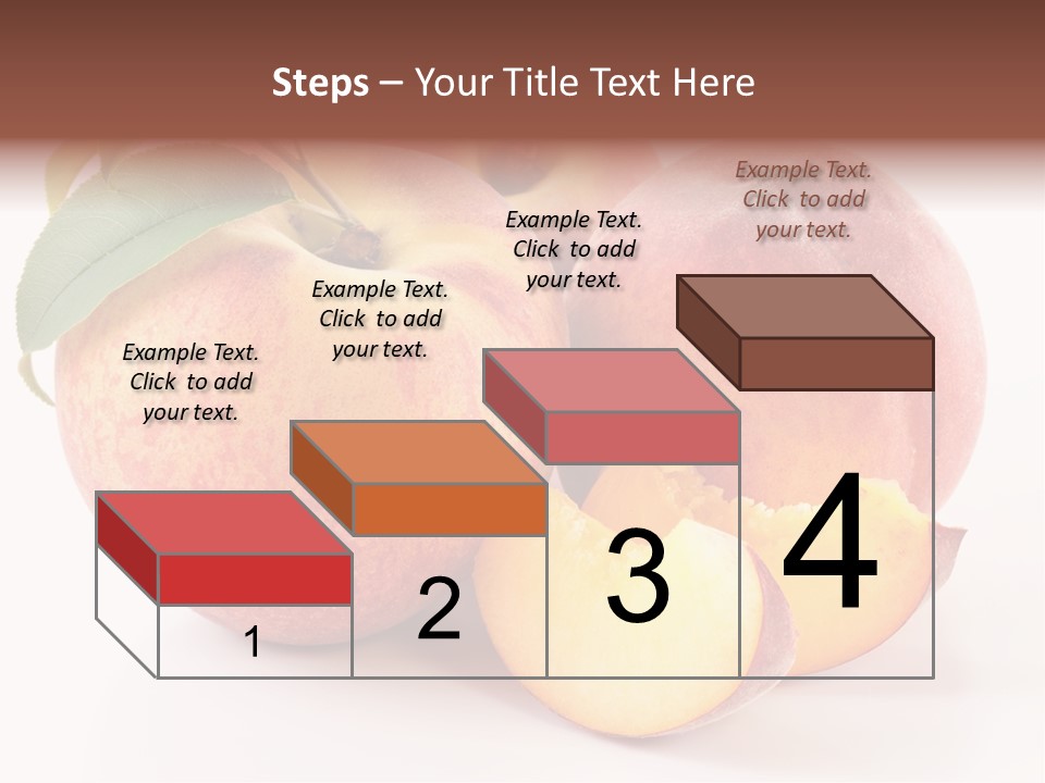Close Up Fruit Juicy PowerPoint Template