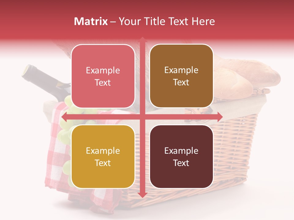 Wine Vacation Food PowerPoint Template