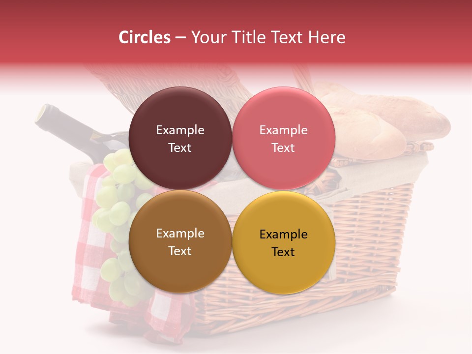 Wine Vacation Food PowerPoint Template
