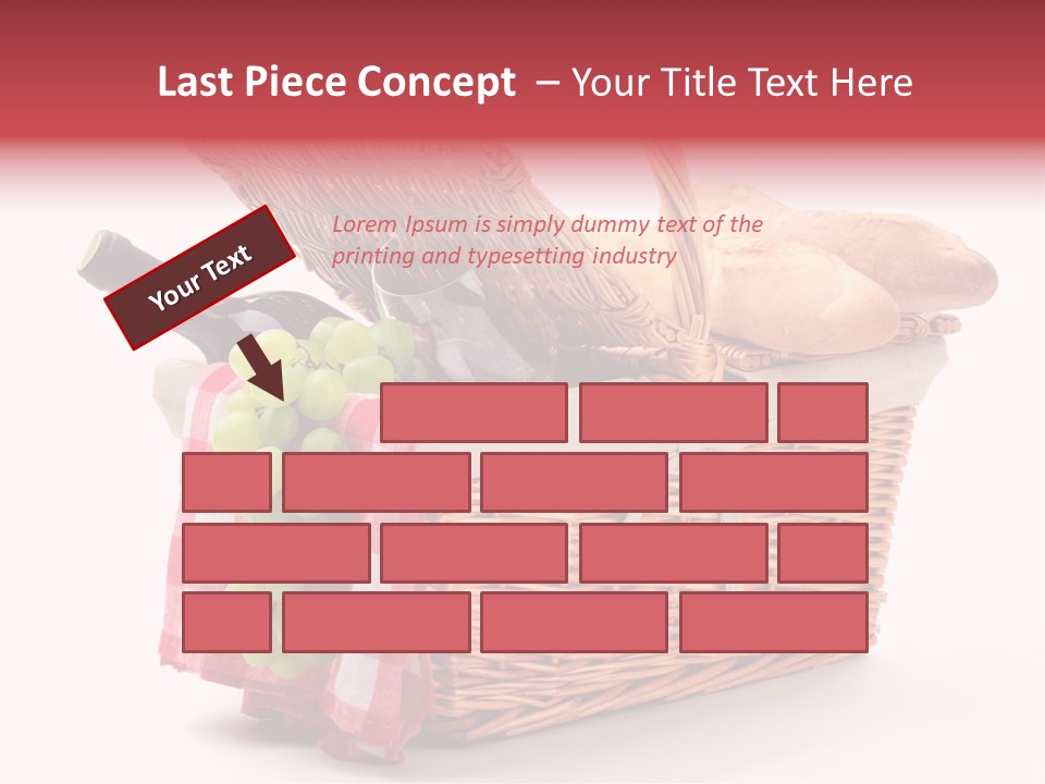 Wine Vacation Food PowerPoint Template