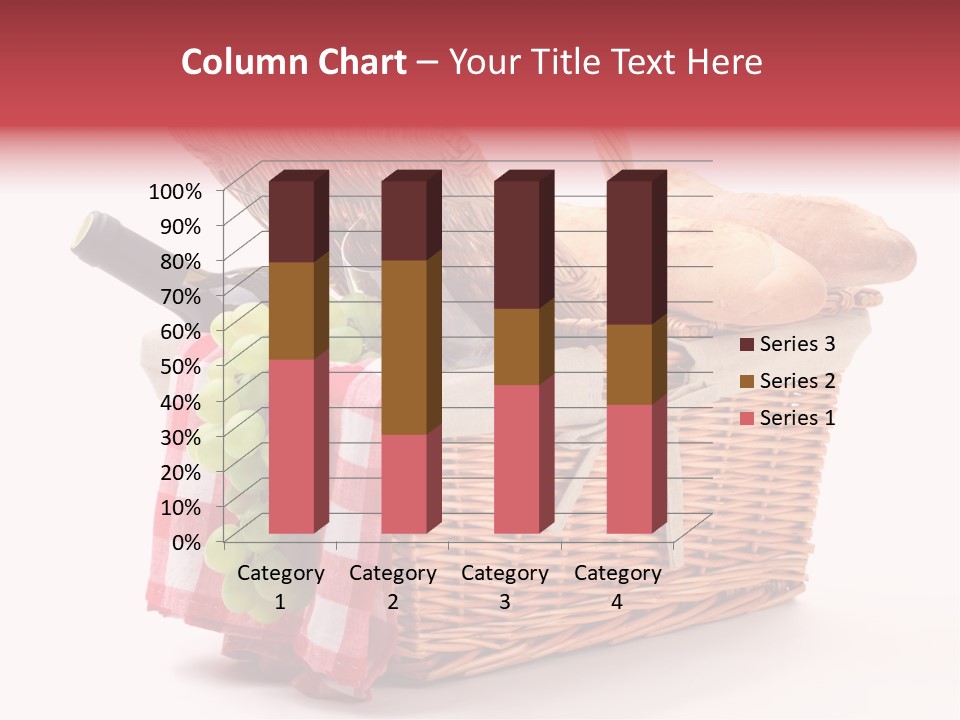 Wine Vacation Food PowerPoint Template