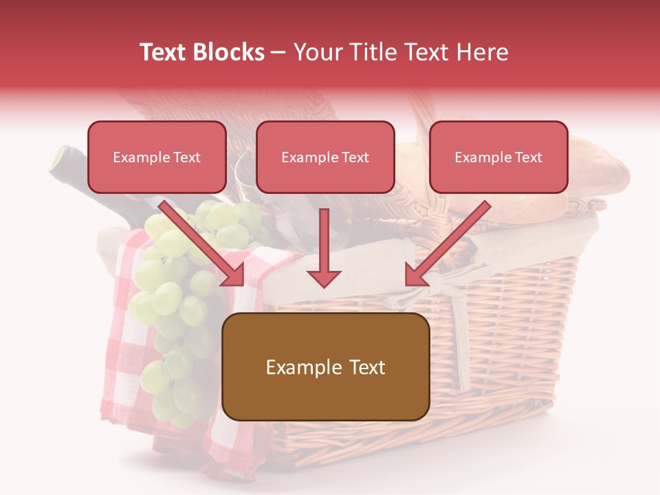 Wine Vacation Food PowerPoint Template