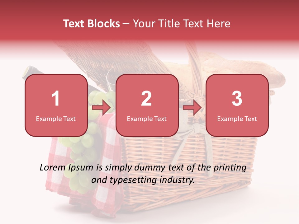 Wine Vacation Food PowerPoint Template