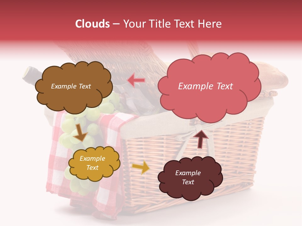 Wine Vacation Food PowerPoint Template