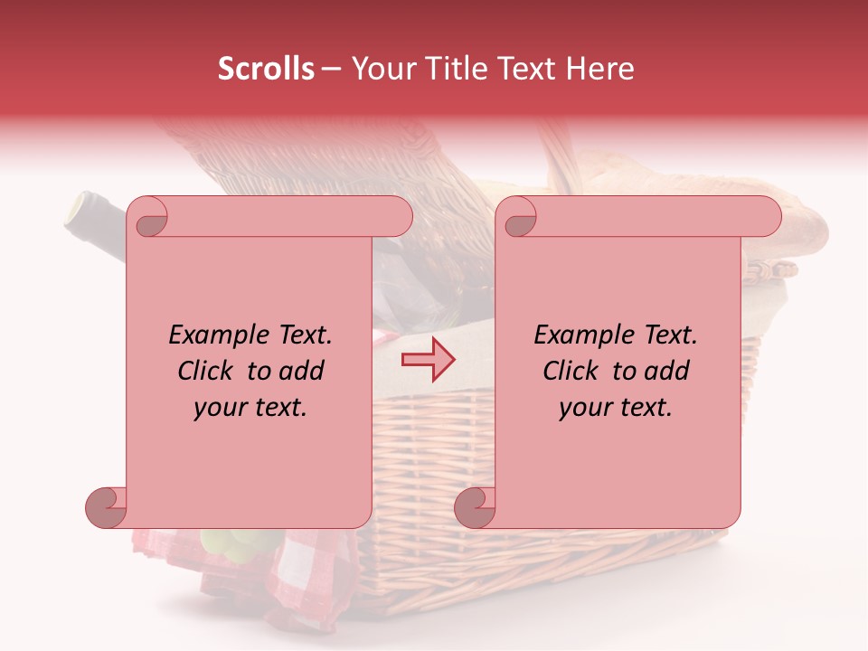 Wine Vacation Food PowerPoint Template