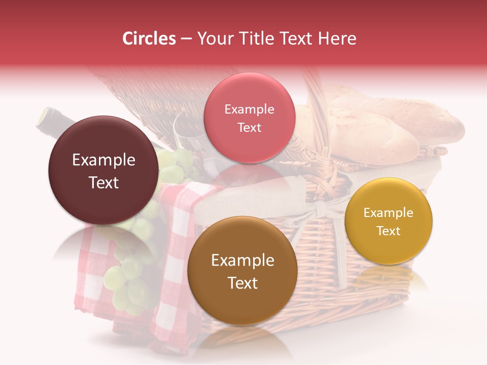 Wine Vacation Food PowerPoint Template