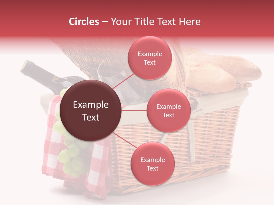 Wine Vacation Food PowerPoint Template