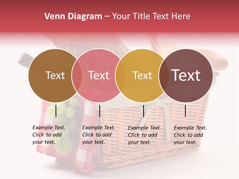 Wine Vacation Food PowerPoint Template