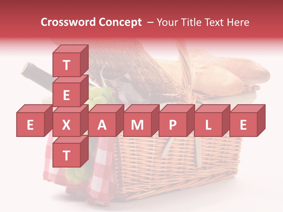 Wine Vacation Food PowerPoint Template