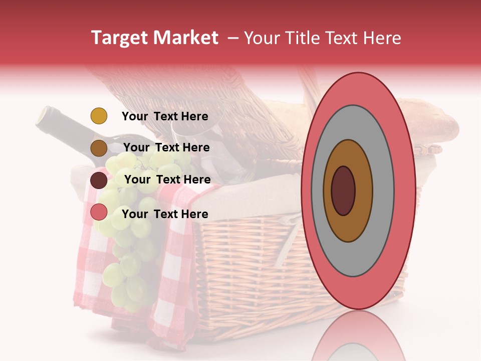 Wine Vacation Food PowerPoint Template