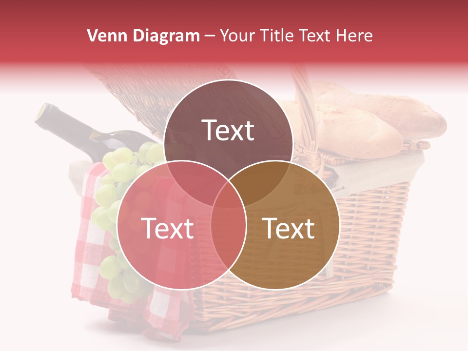 Wine Vacation Food PowerPoint Template