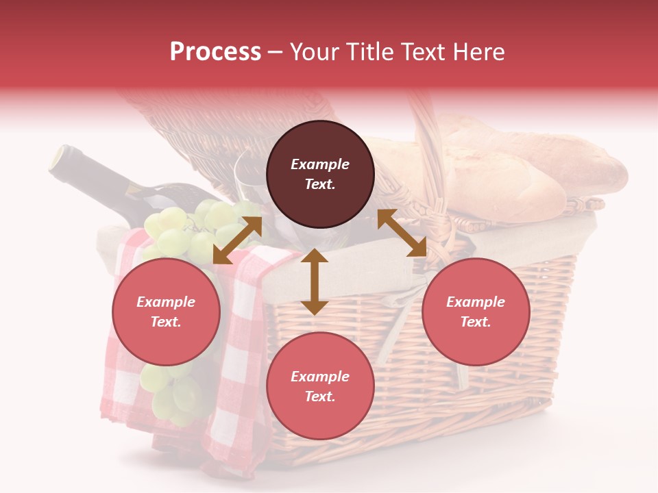 Wine Vacation Food PowerPoint Template