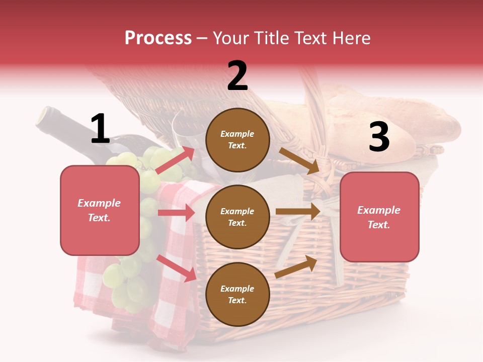 Wine Vacation Food PowerPoint Template