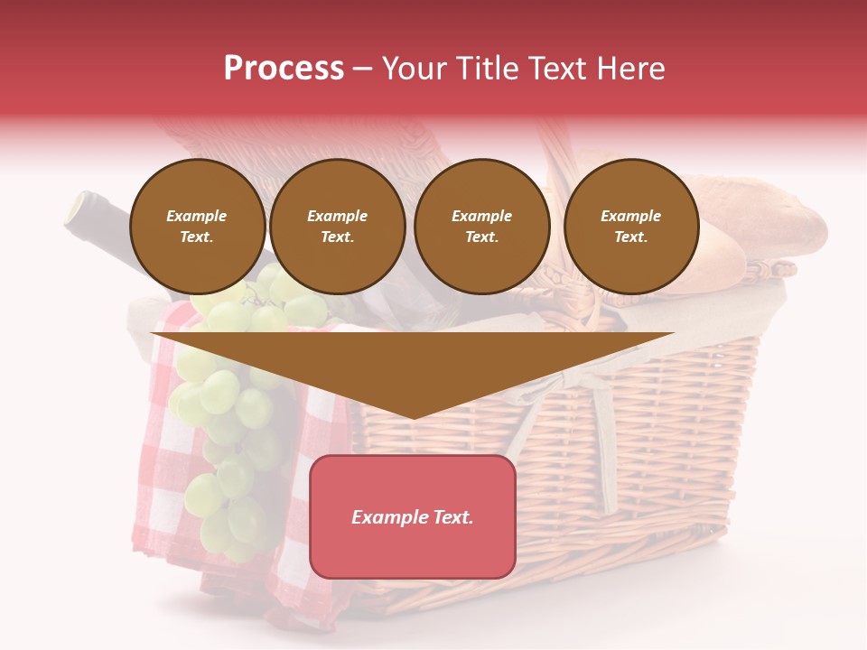 Wine Vacation Food PowerPoint Template