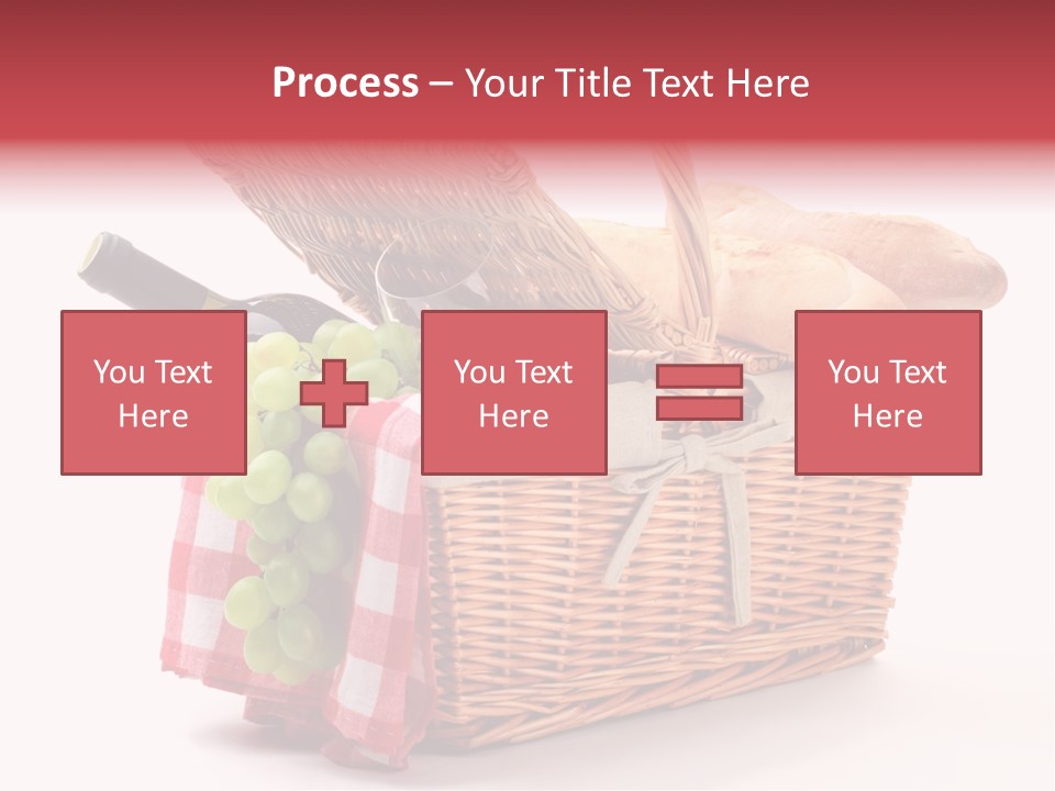 Wine Vacation Food PowerPoint Template