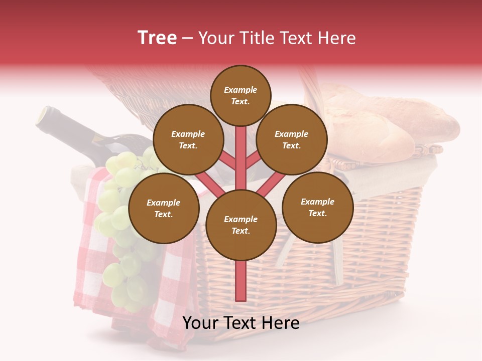 Wine Vacation Food PowerPoint Template