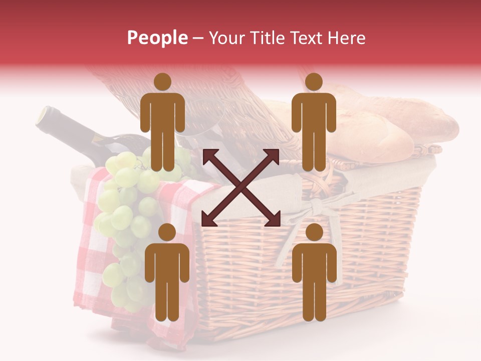 Wine Vacation Food PowerPoint Template