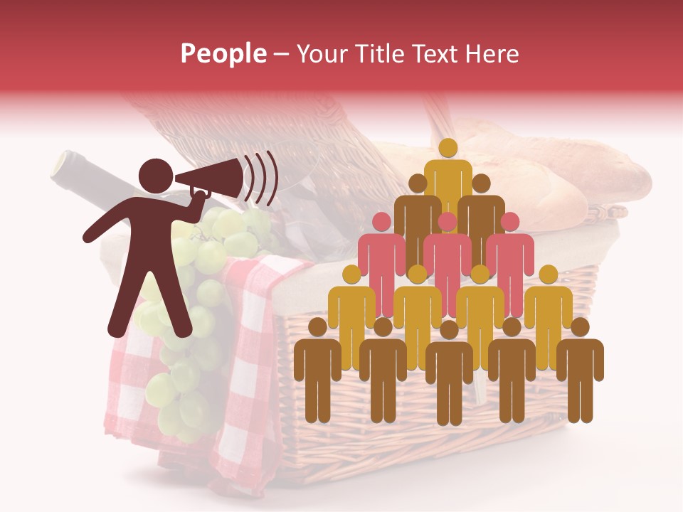 Wine Vacation Food PowerPoint Template