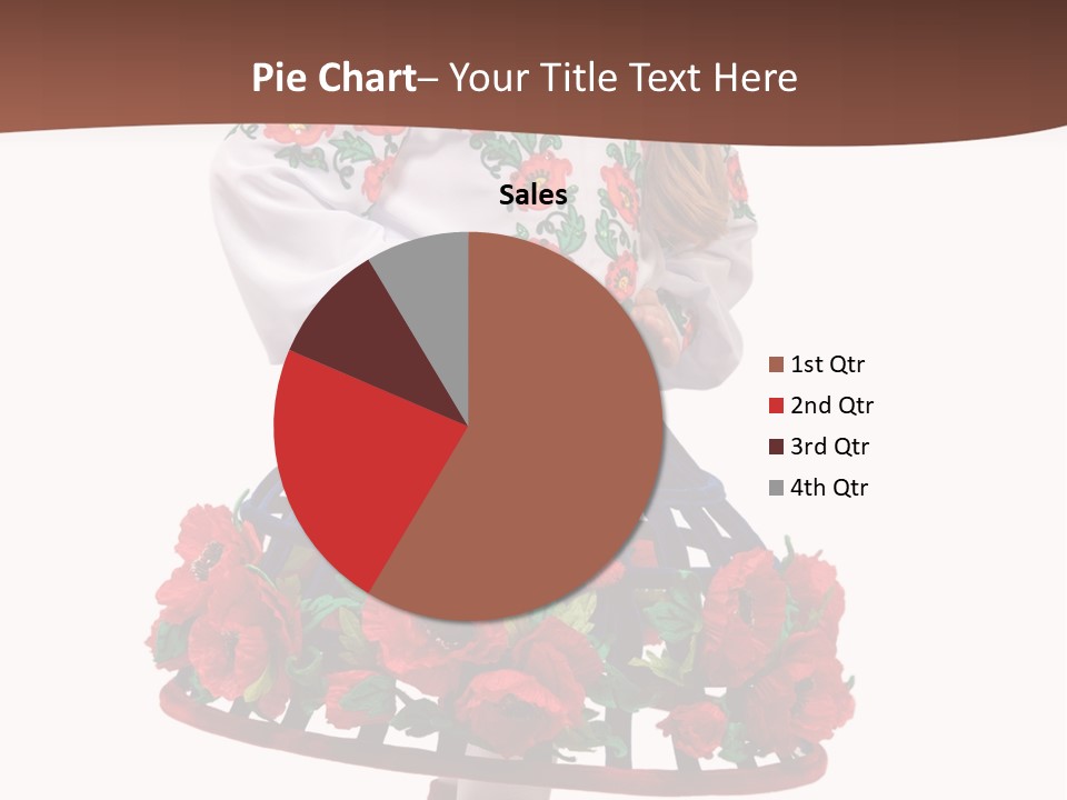 Happiness White Little PowerPoint Template