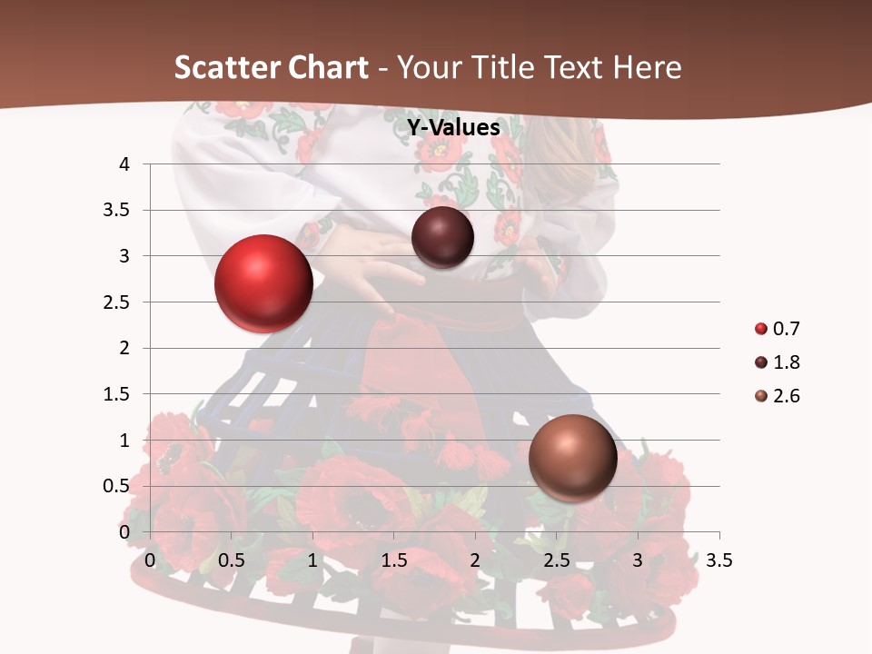 Happiness White Little PowerPoint Template