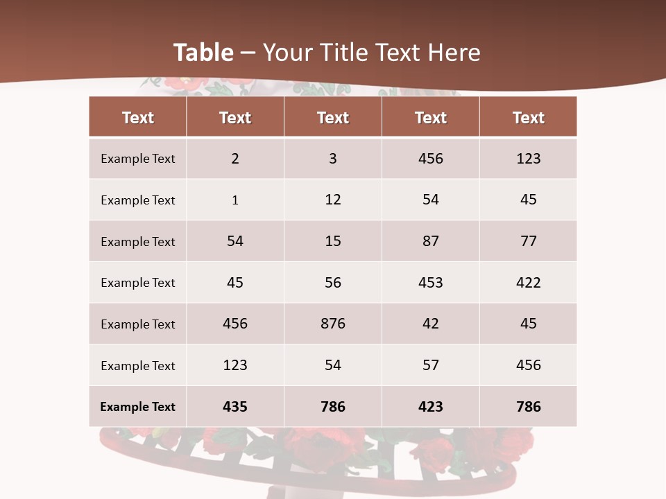 Happiness White Little PowerPoint Template