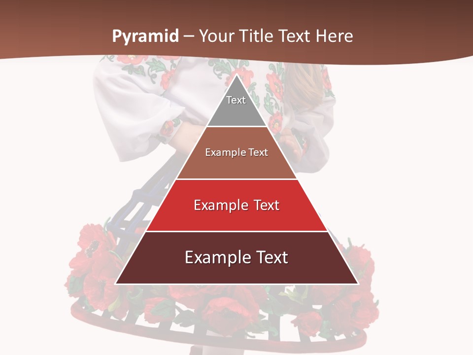 Happiness White Little PowerPoint Template