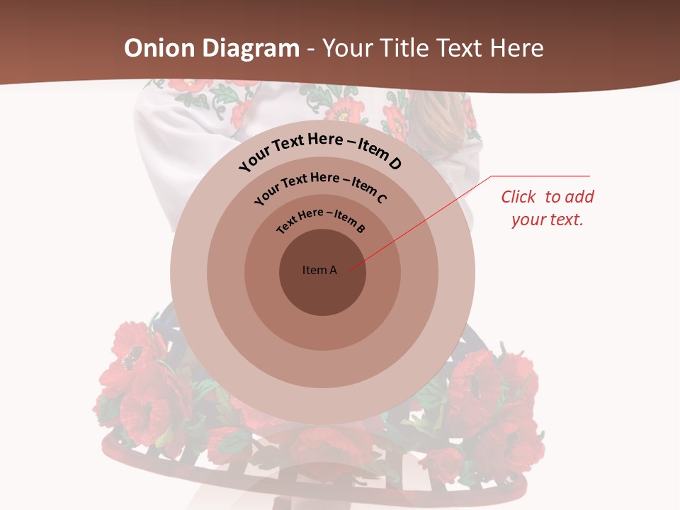 Happiness White Little PowerPoint Template