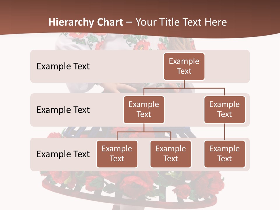 Happiness White Little PowerPoint Template