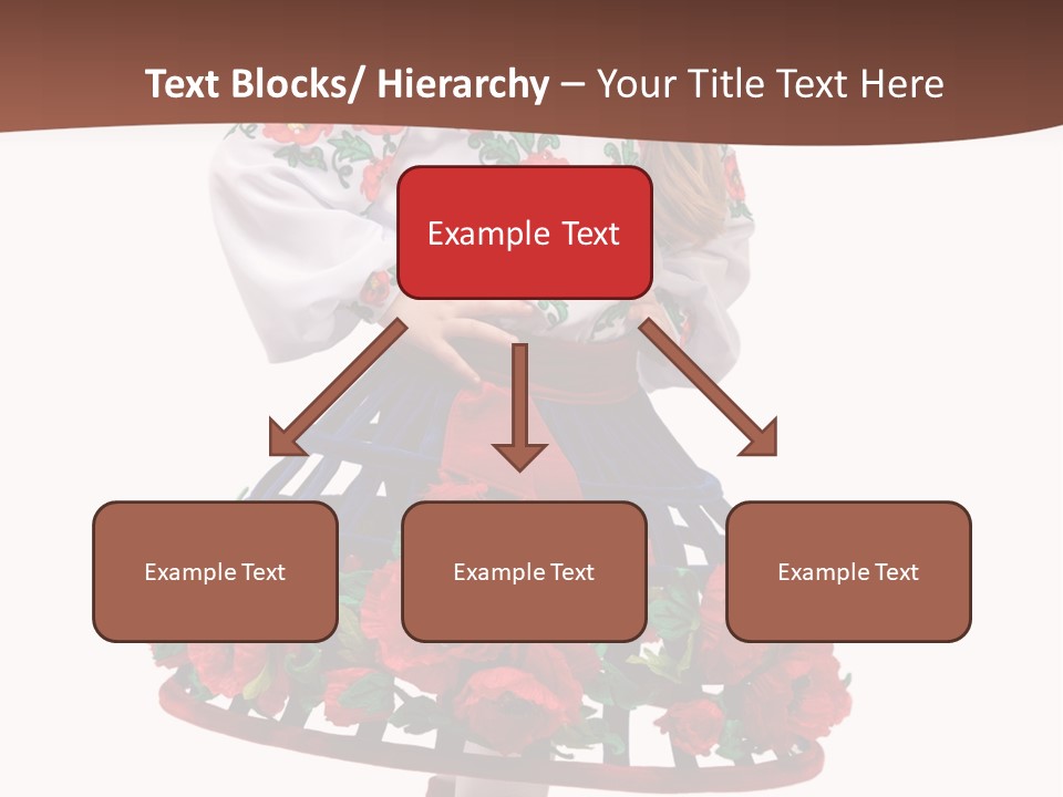 Happiness White Little PowerPoint Template