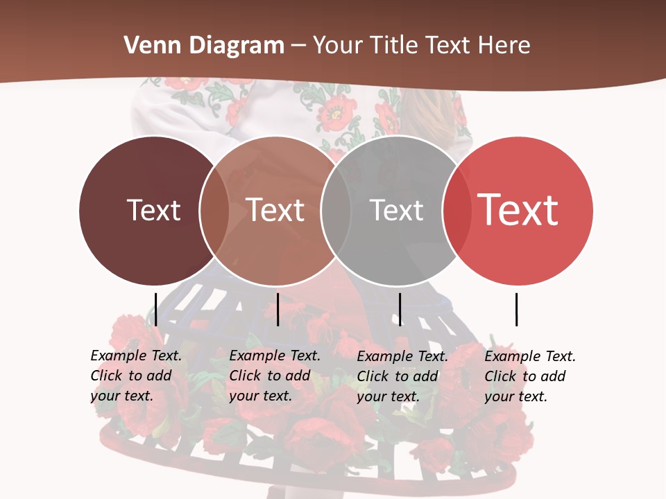 Happiness White Little PowerPoint Template