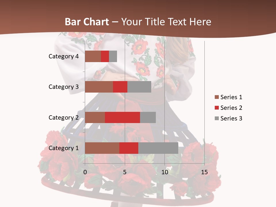 Happiness White Little PowerPoint Template