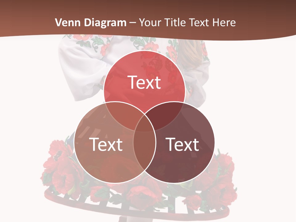 Happiness White Little PowerPoint Template