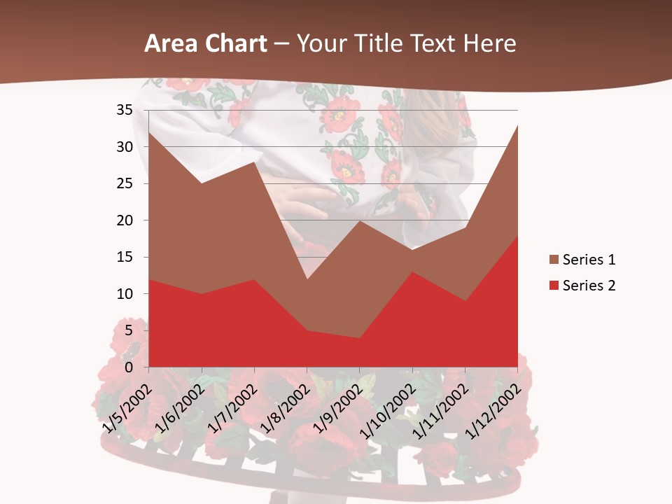 Happiness White Little PowerPoint Template