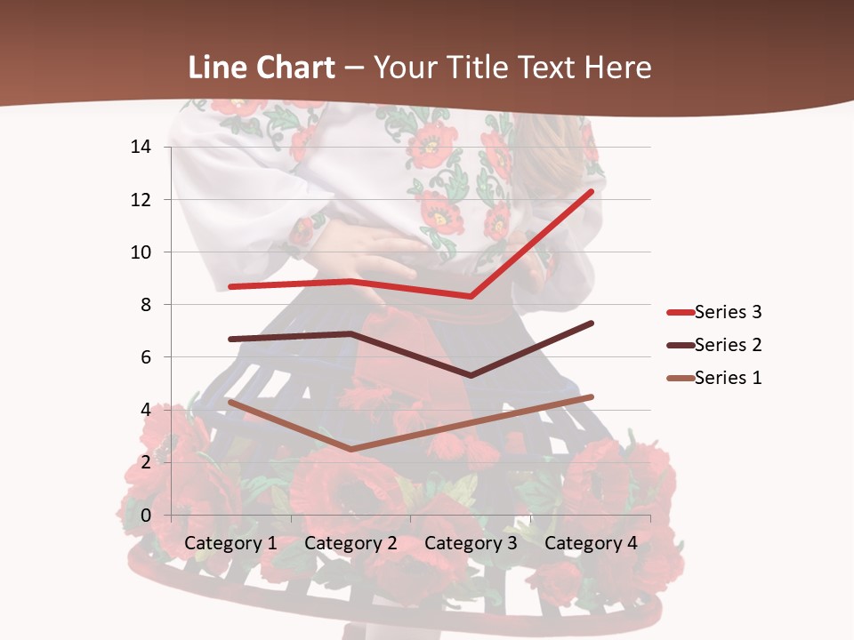 Happiness White Little PowerPoint Template