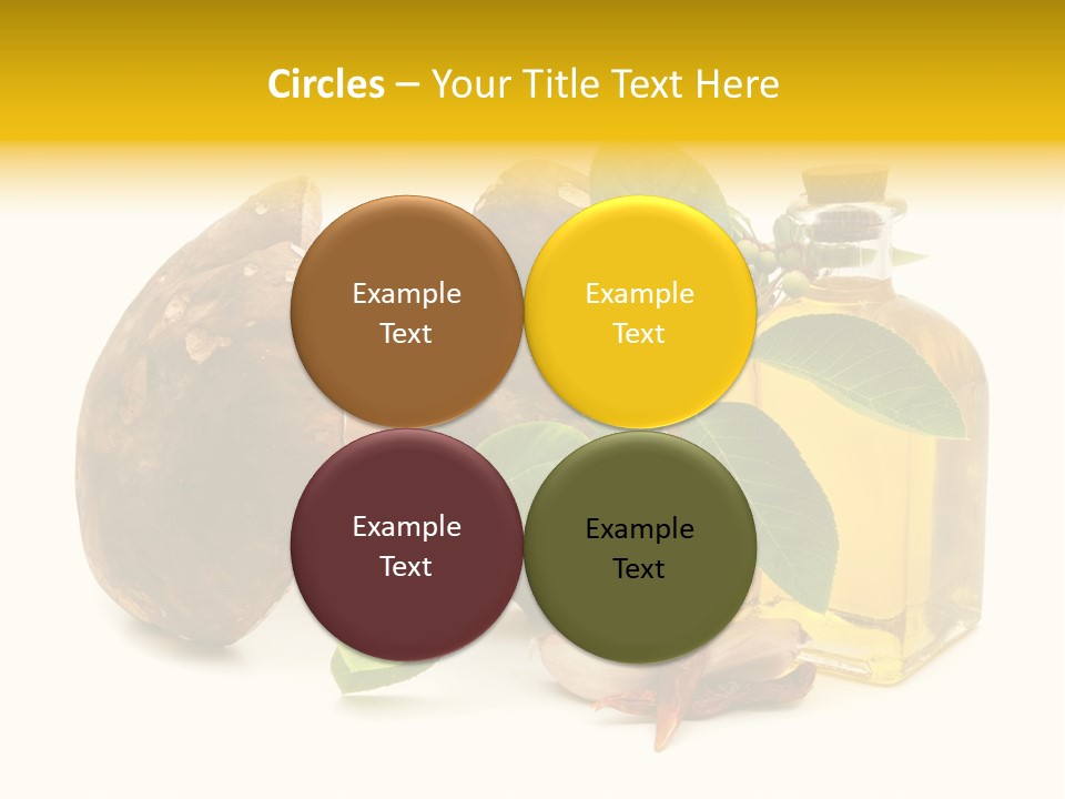 Beautiful Hand Skin PowerPoint Template