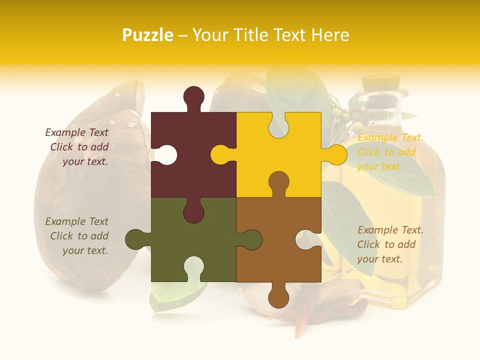 Beautiful Hand Skin PowerPoint Template