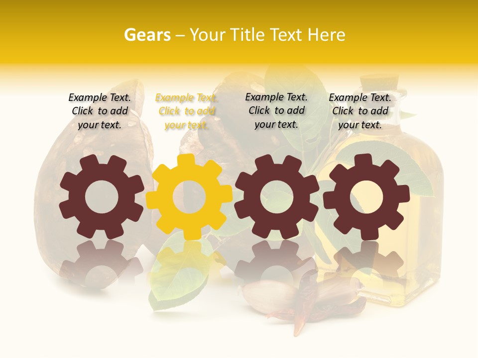 Beautiful Hand Skin PowerPoint Template