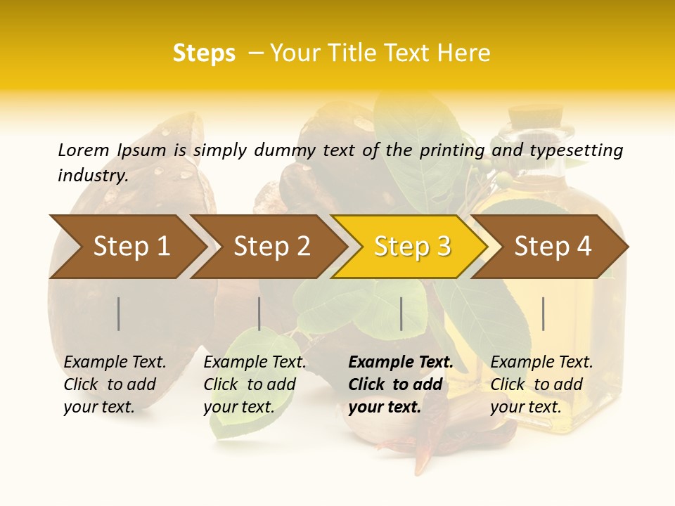 Beautiful Hand Skin PowerPoint Template