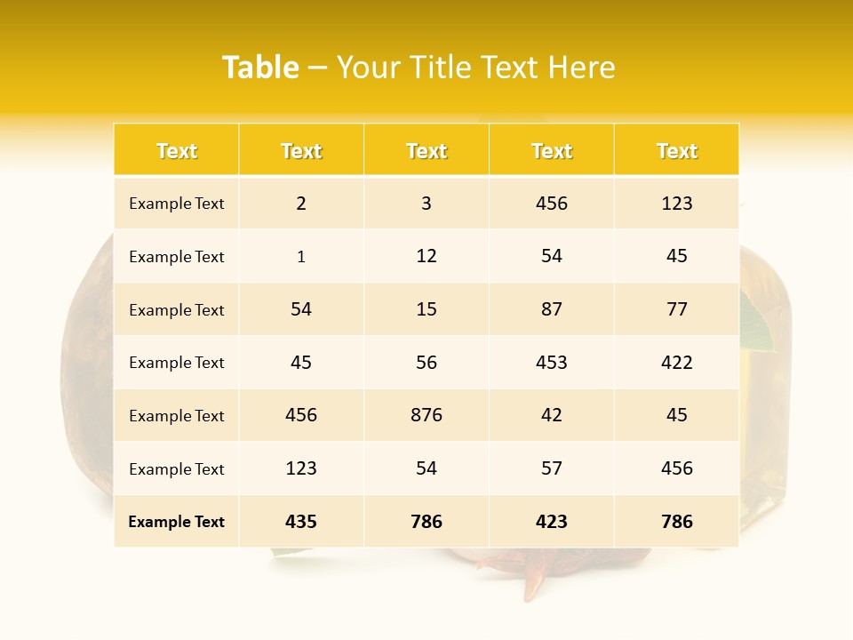 Beautiful Hand Skin PowerPoint Template