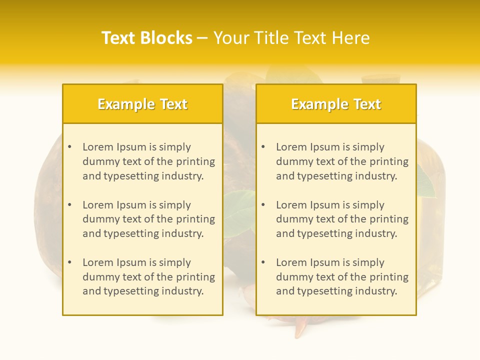 Beautiful Hand Skin PowerPoint Template