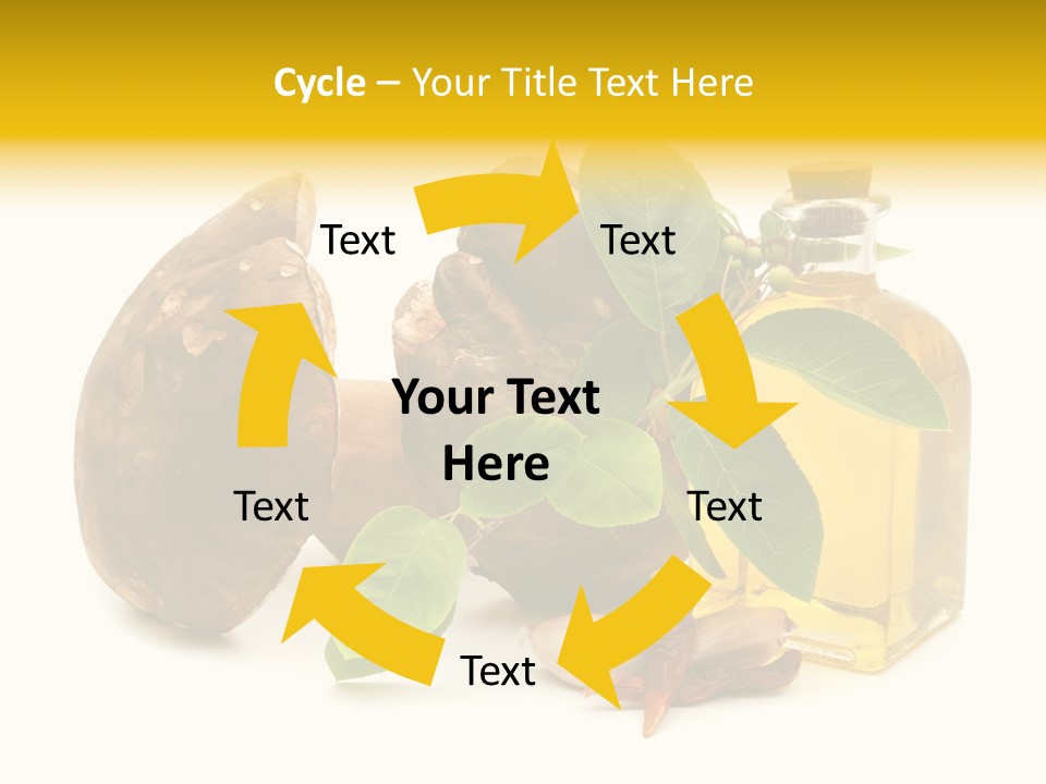 Beautiful Hand Skin PowerPoint Template