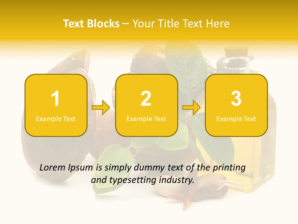 Beautiful Hand Skin PowerPoint Template