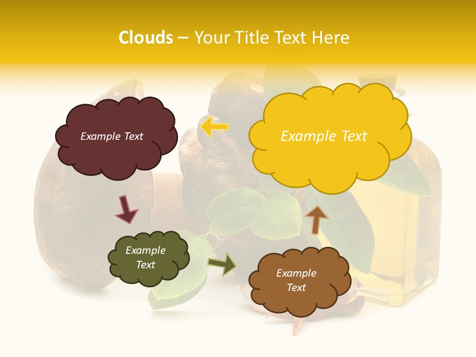 Beautiful Hand Skin PowerPoint Template