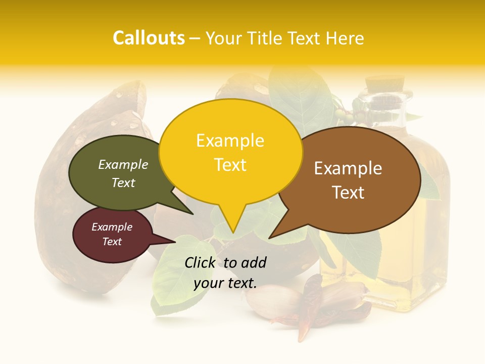 Beautiful Hand Skin PowerPoint Template