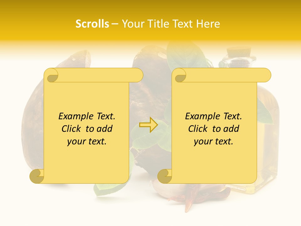 Beautiful Hand Skin PowerPoint Template