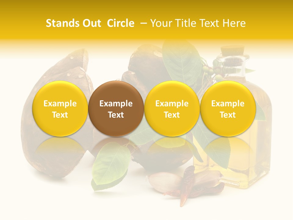 Beautiful Hand Skin PowerPoint Template