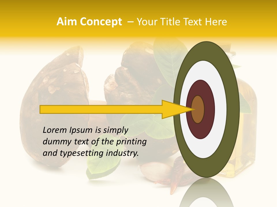 Beautiful Hand Skin PowerPoint Template