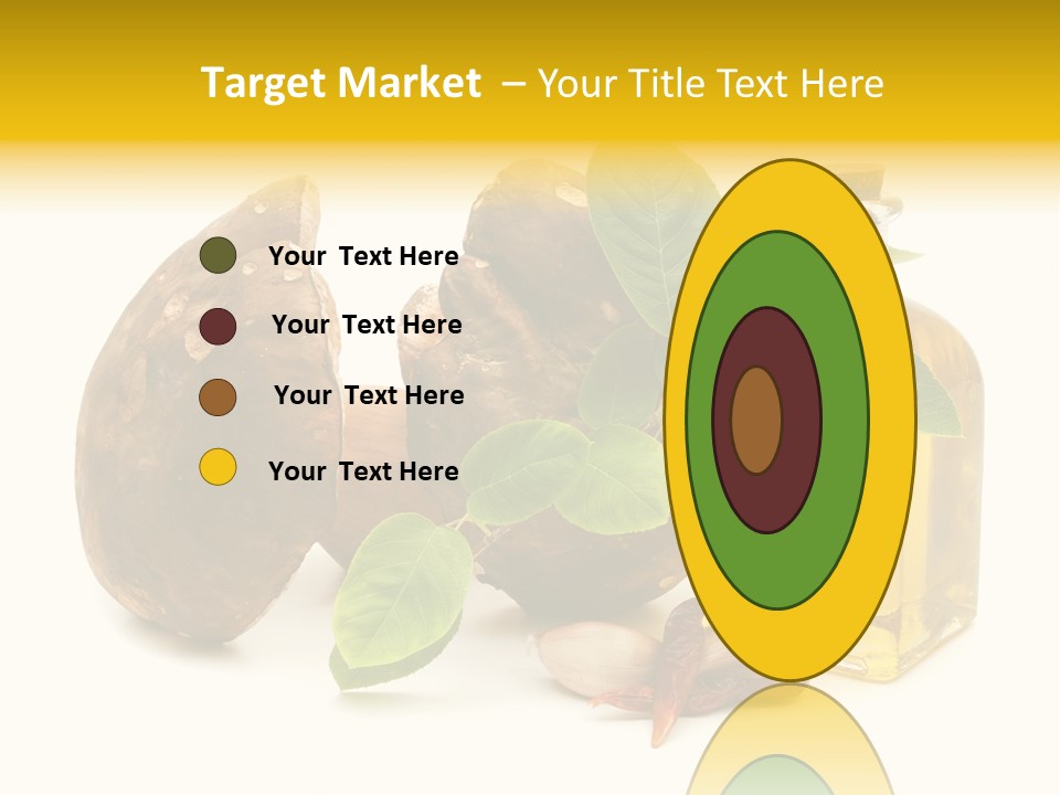 Beautiful Hand Skin PowerPoint Template