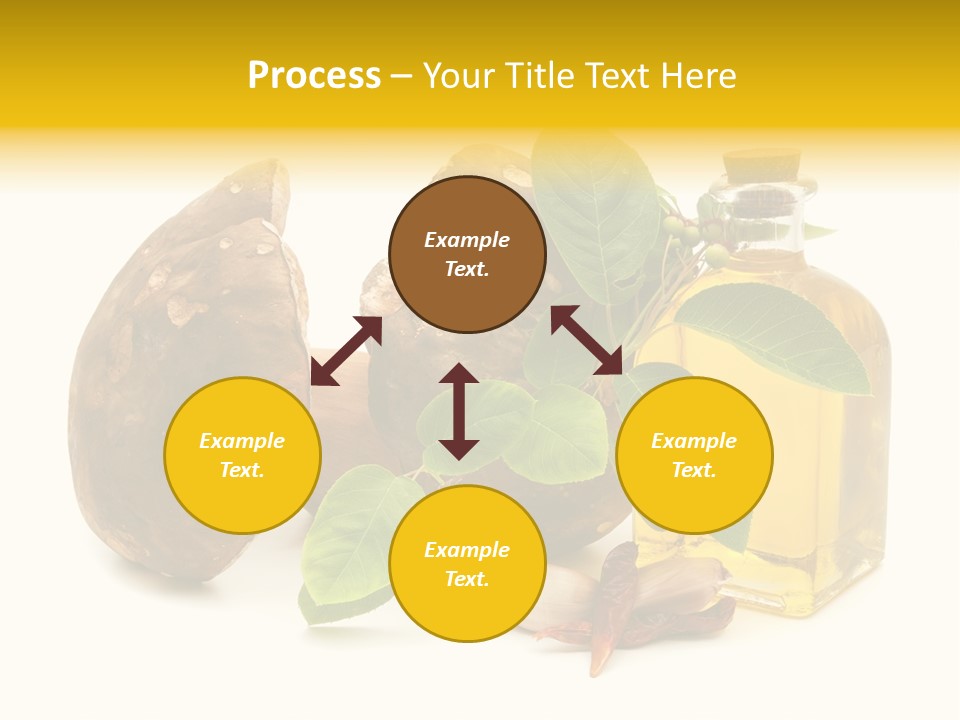 Beautiful Hand Skin PowerPoint Template